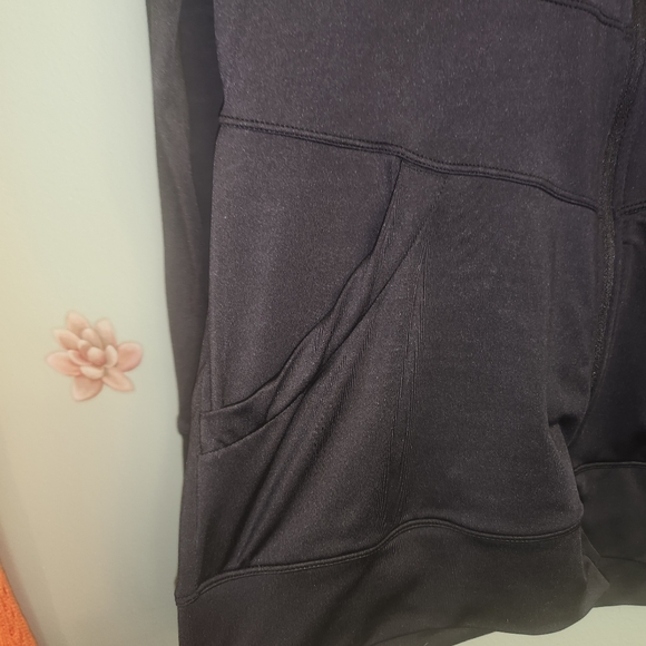 Asics Black Womens Activewear Jacket Size M - Picture 3 of 4